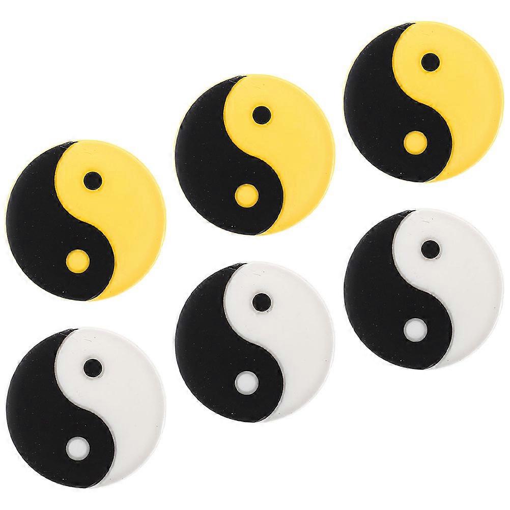 Silicone Tennis Racket Dampener for Shock Absorption 6Pcs Vibration Tool
