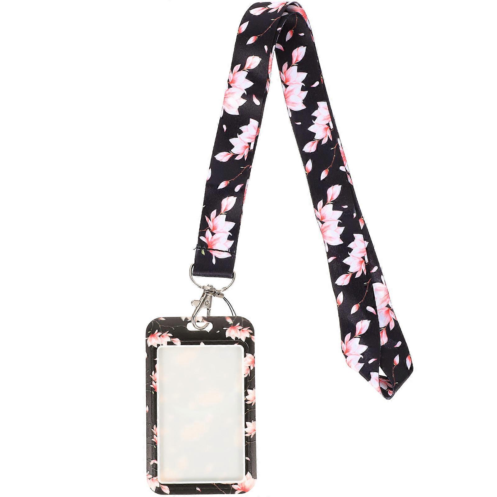 Polyester Door Access Card Holder for Student with Protective Sleeve