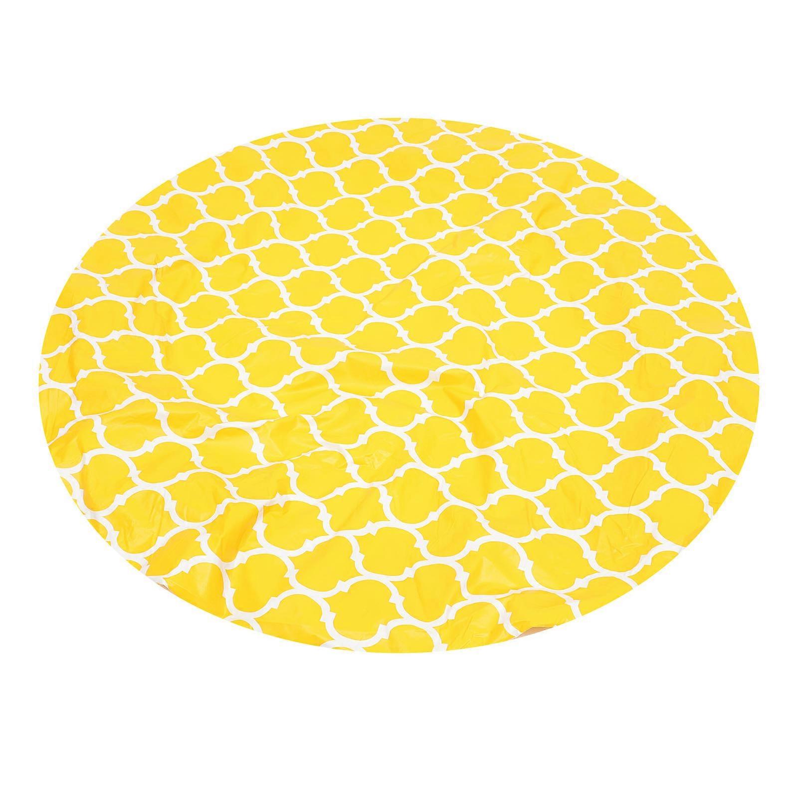 Round Table Cloth PVC for Home Use 3Pcs Table Protector Covers