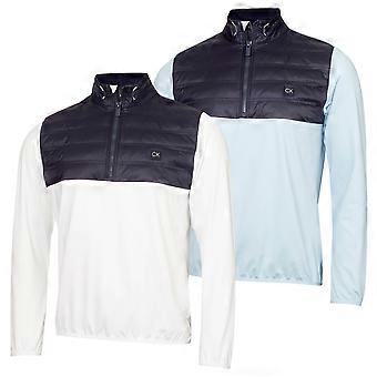 Calvin Klein Herren Rangewood Half Zip Hybrid Isolierter Golfpullover