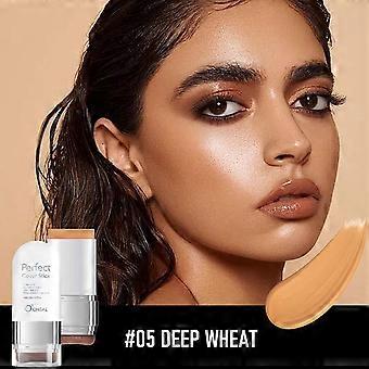 Dual-Ended Foundation and Contour Stick 20g Waterproof Matte Finish for All Skin Types