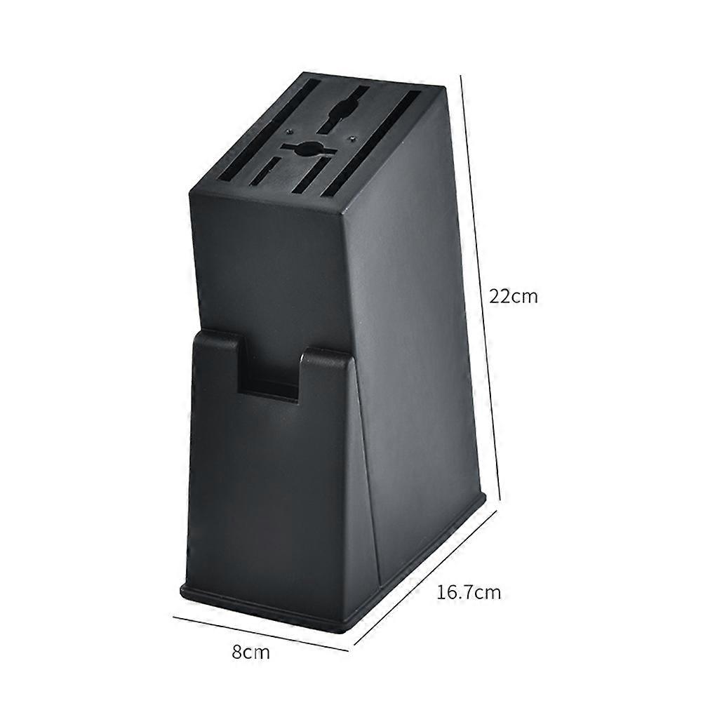 Plastic Block Kitchen Storage Organizer for Storage Useful Stand Set