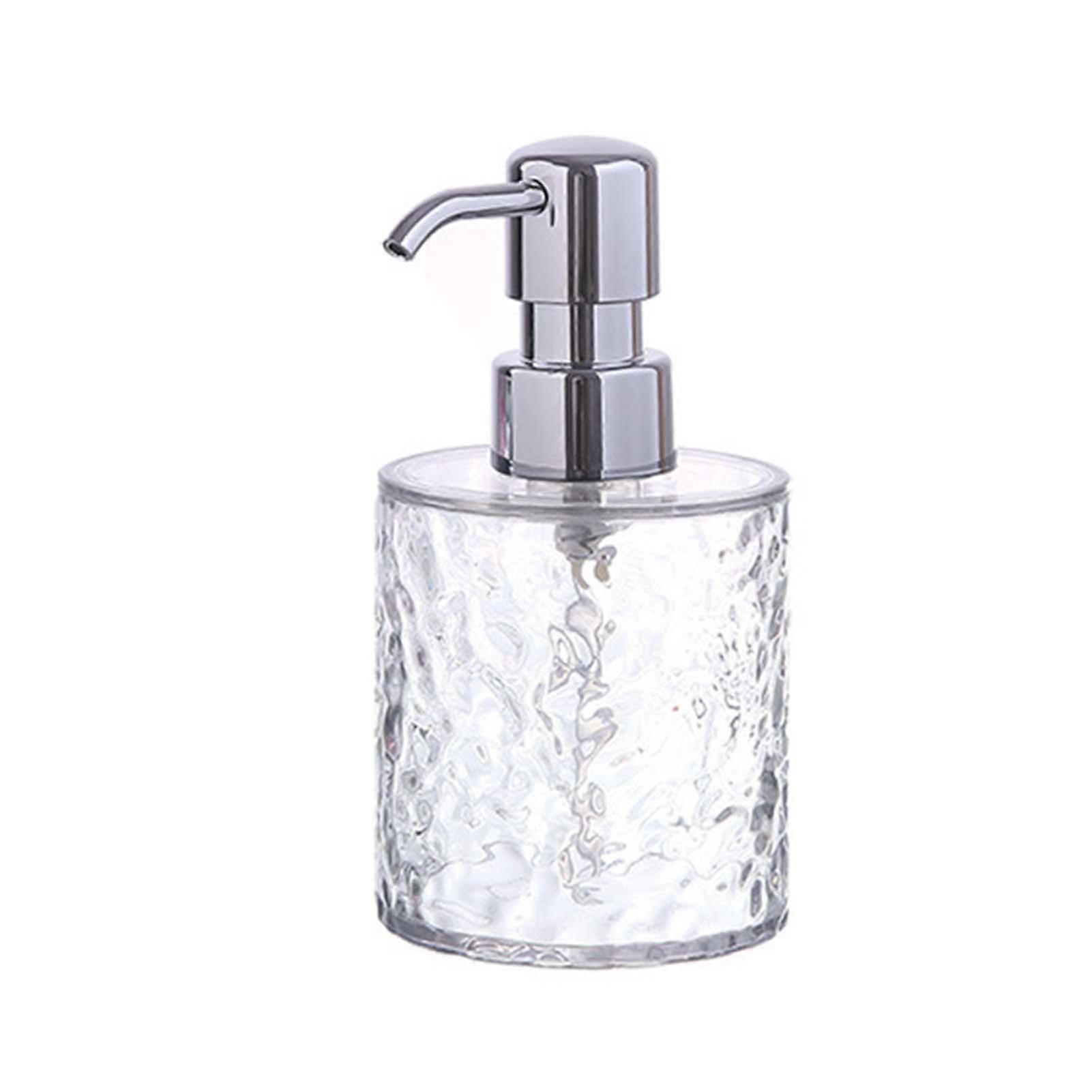 Bathroom Liquid Soap Dispenser with Ripple Pattern