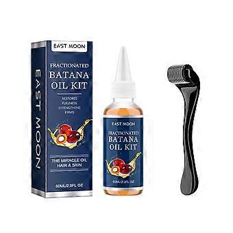 Kit de Óleo Batana, Hidratação Capilar Reparação Forte e Firme Massagem Suave Óleo Essencial de Cuidados Capilares