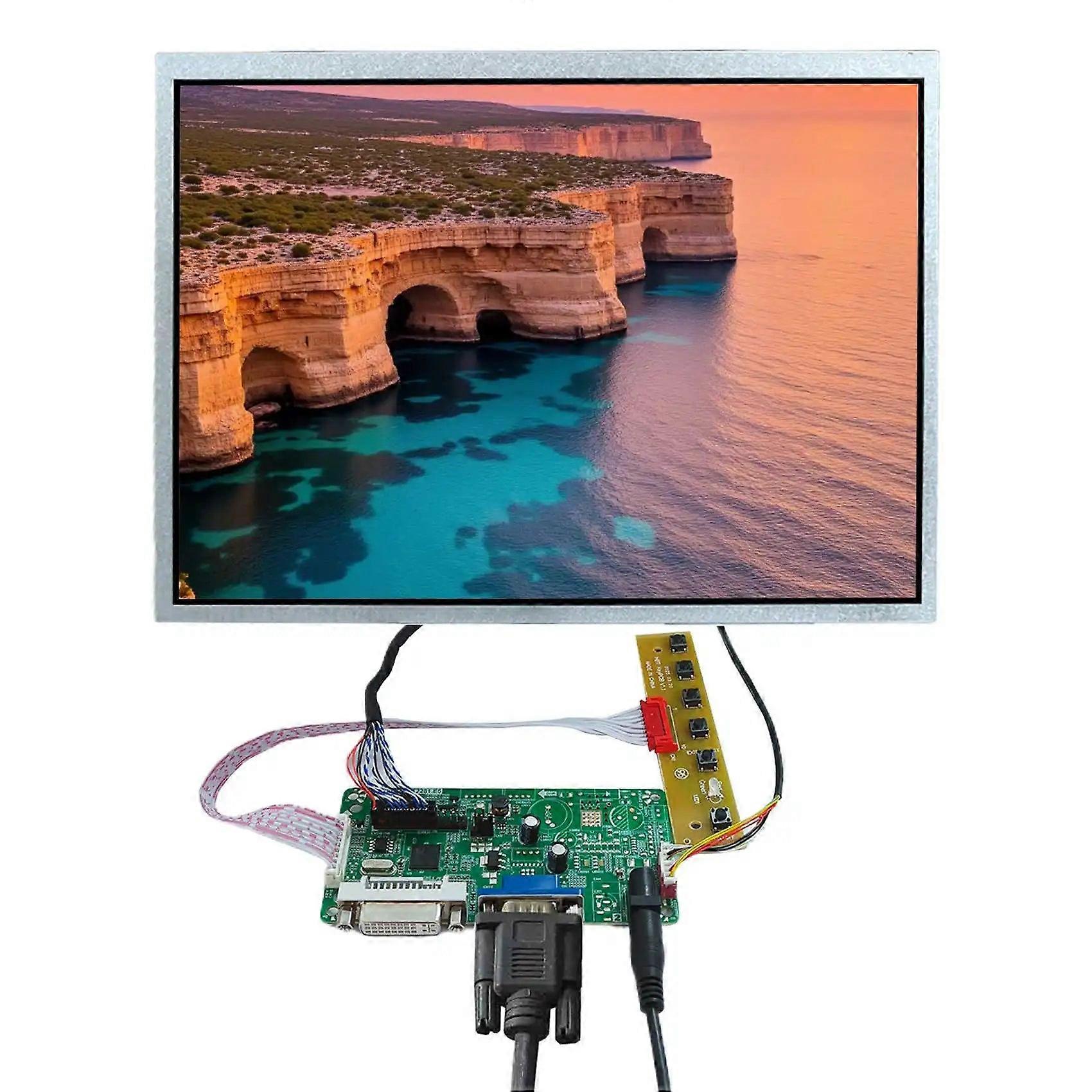 12.1Inch Vs121t-005a 1024x768 Ips Lcd Screen With Lcd Controller Board