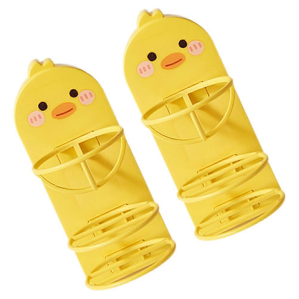 Makeup Sponge Drying Stand Plastic Cartoon Holder for 8Pcs