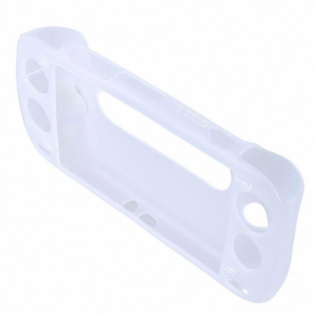 Shockproof Clear White Replacement Protective Case for Portable Gaming Console