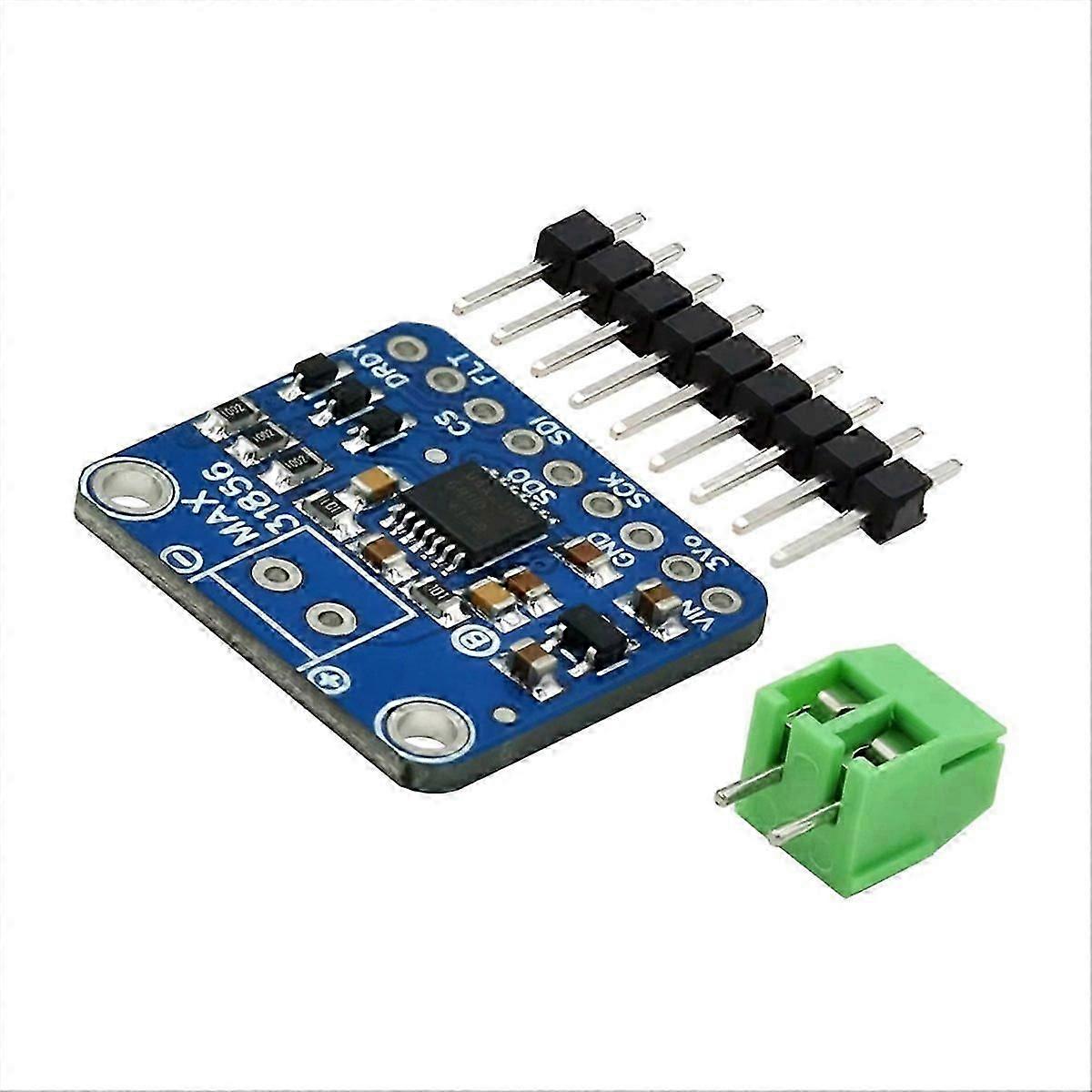 Módulo termopar MAX31856, placa azul, conversor A/D, interface SPI, boa qualidade.