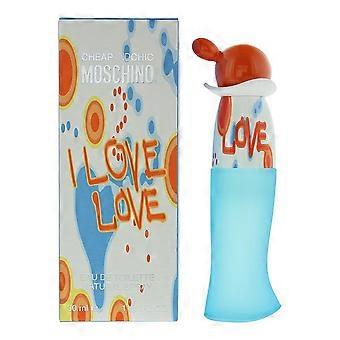 Moschino Cheap And Chic I Love Love Womens EDT 30ml Fragrance