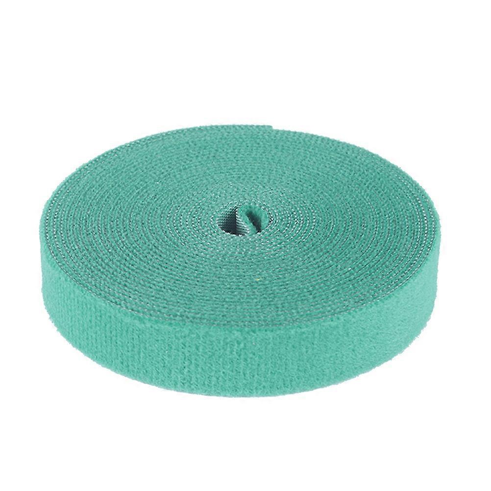 Reusable Cable Strap for Cable Tying 1M Hook and Loop Green