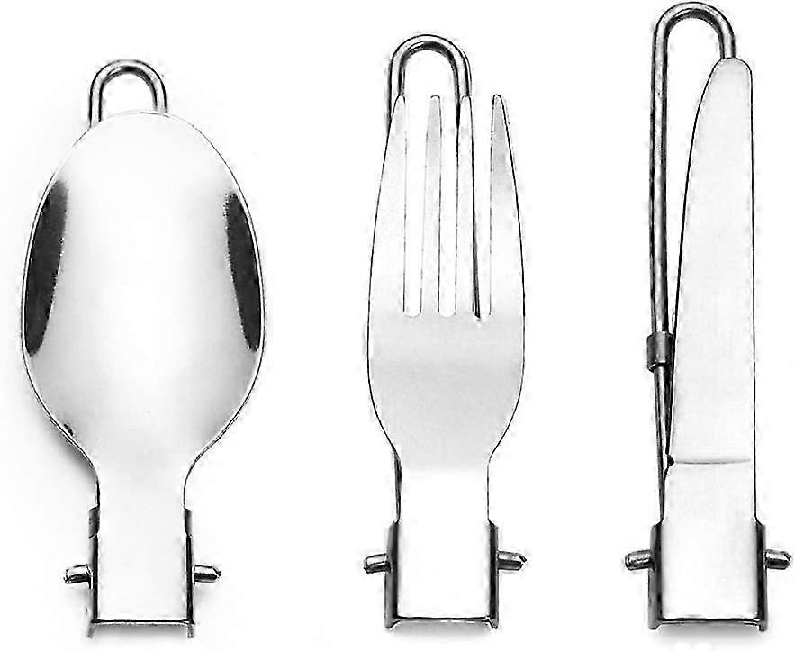 Camp Flatware Sets Stainless Steel