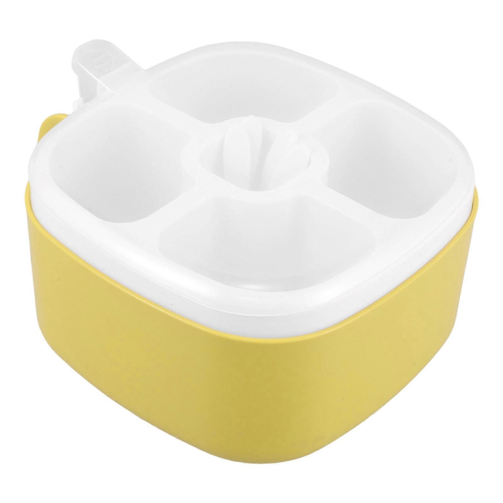 Kitchen Spice Container Divided Seasoning Box for Multi-Function Use 1Set