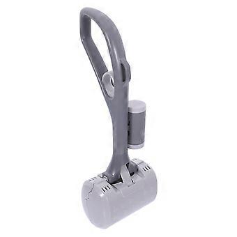 Handheld Pooper Scooper Portable Dog Waste Picker 4Pcs with Bag Holder