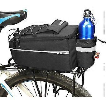 Zdmathe Bicycle Insulated Bag Trunk Cool Pack Bicycle Cycling Rear Rack Storage Bag Reflective Bag Mtb Bike Pannier Shoulder Bag