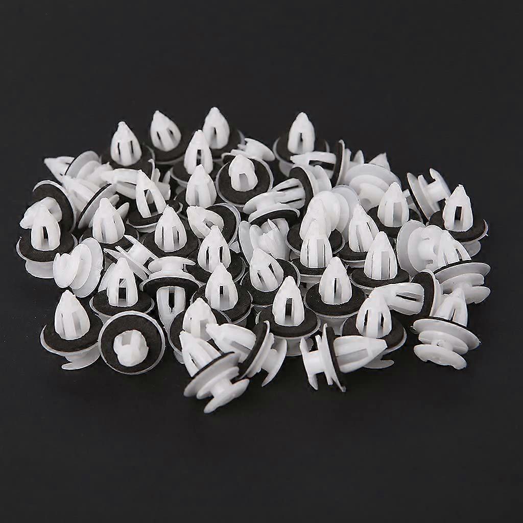 50 Pack Door Panel Clips with Seal Ring Compatible with BMW E6 M3 M5