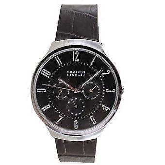 Skagen Men's Watch Wristwatch Grenen Leather SKW6536 