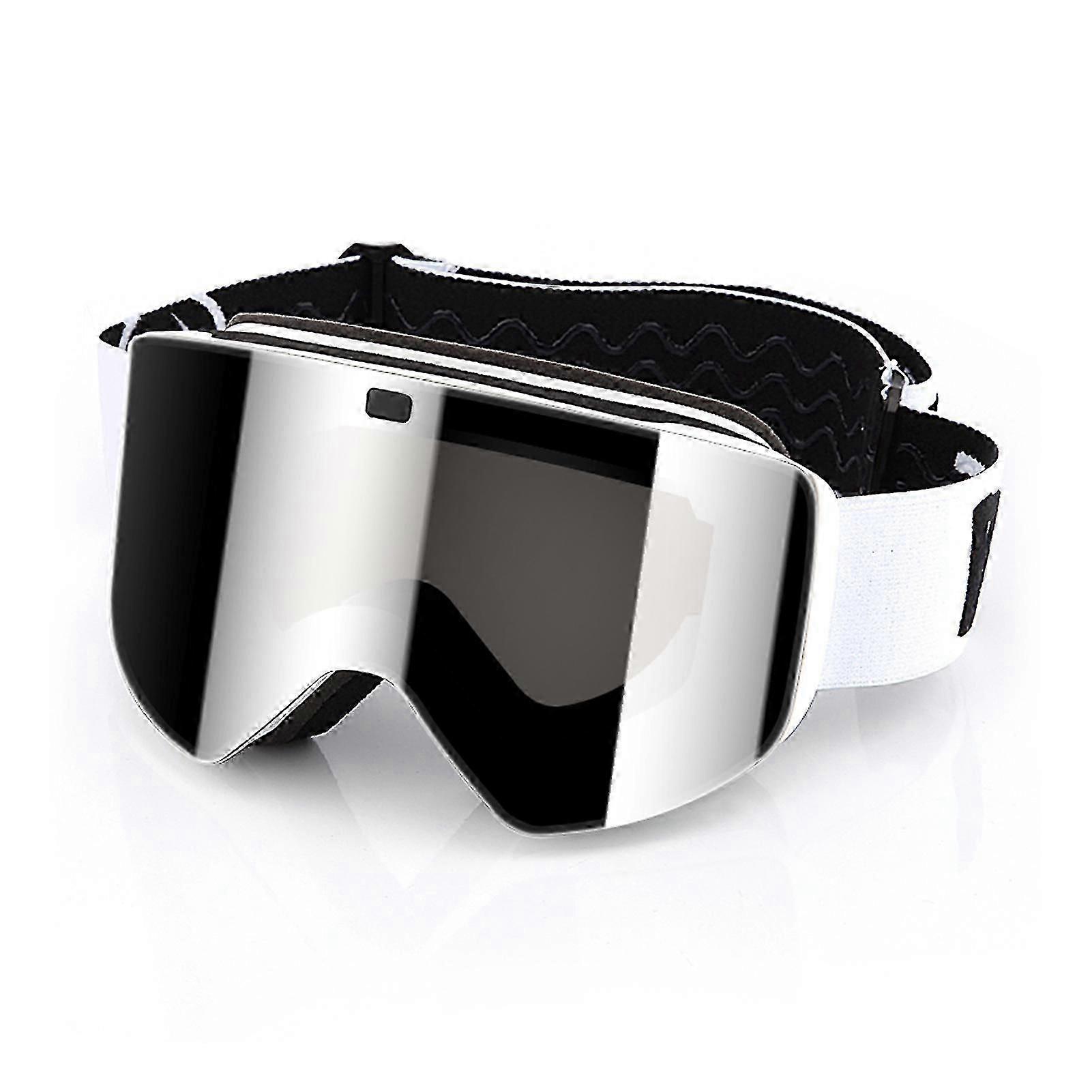 Cylindrical Double Layer Ski Goggles Comfortable Windproof Snow Goggles for Skiing Snowmobiling