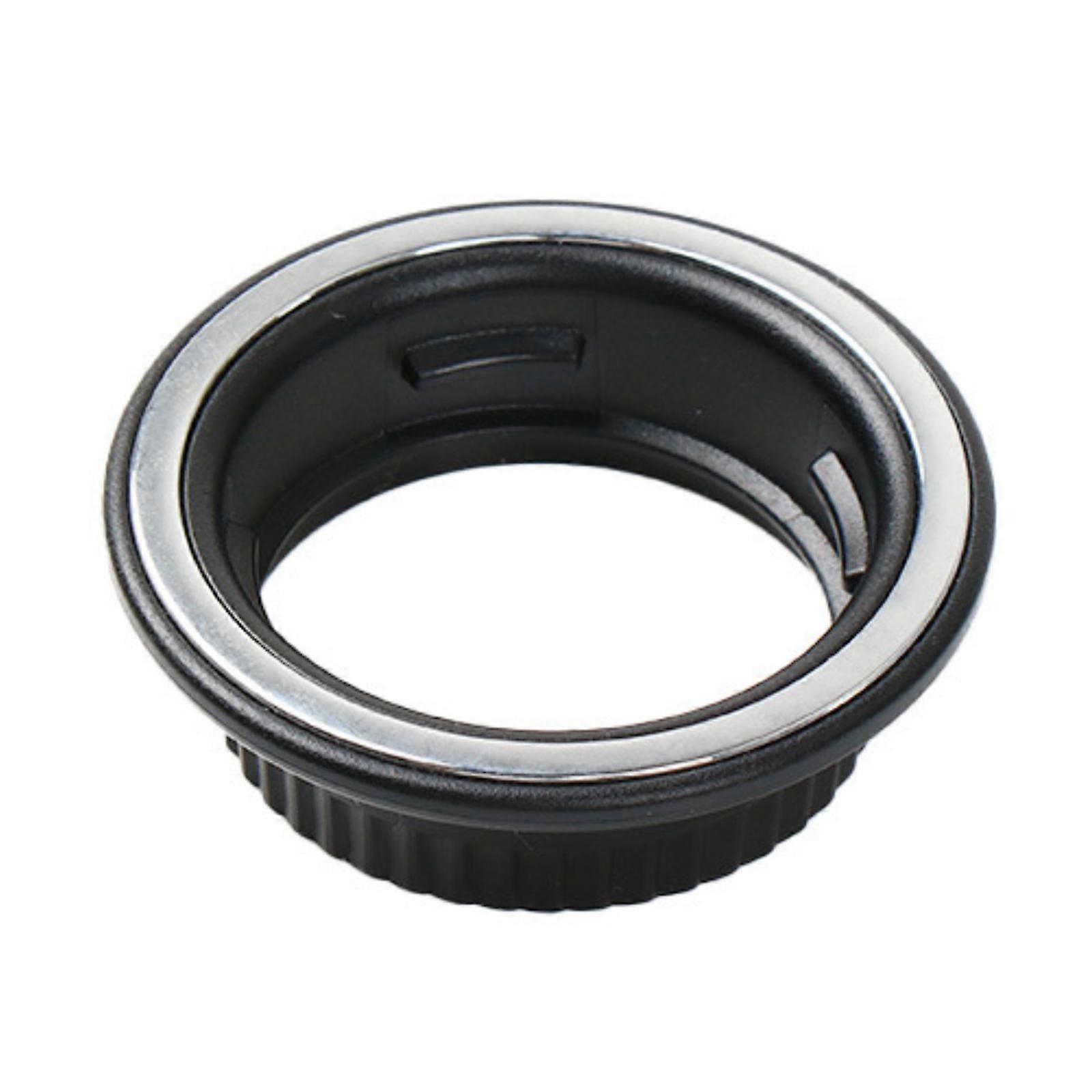 Engine Start Button Bezel Cover Decorative Start Button Bezel Ribbed for Drivers