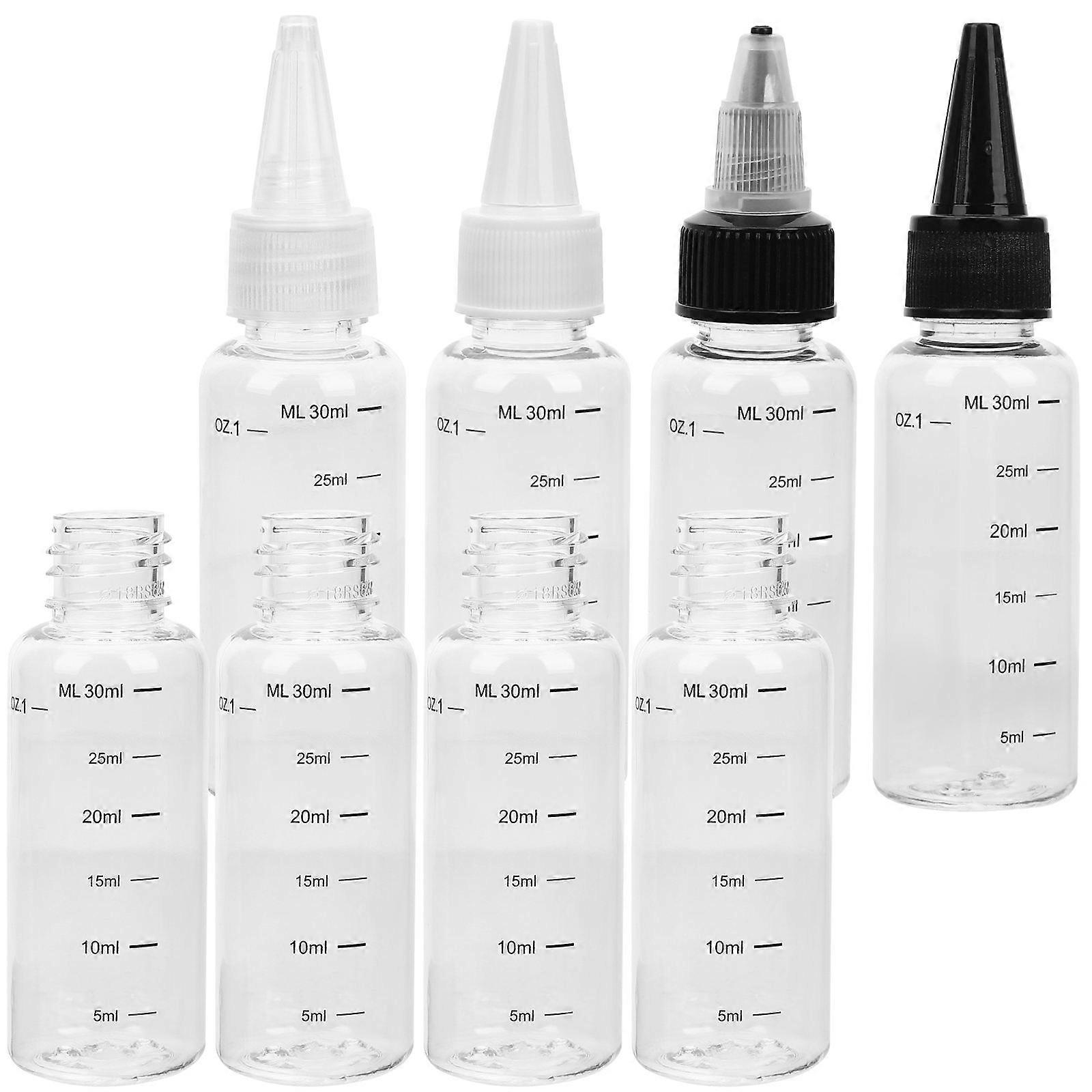 8 pcs Empty Squeeze Bottles Scale Squeeze Bottle Refillable Squeeze Bottle for DIY