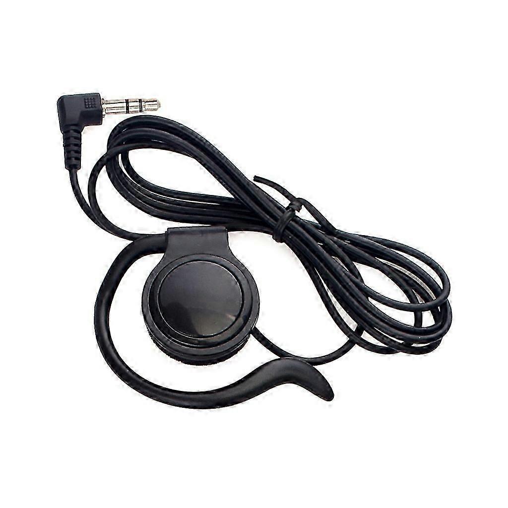 G-shape Soft Ear Hook Earpiece 3.5mm Jack Single Side Headset Headphone