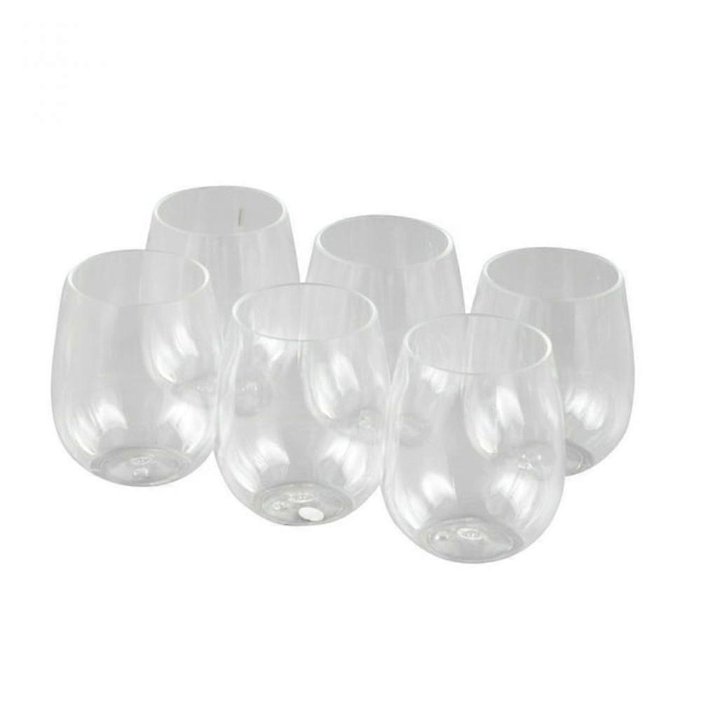 Stemless Shatter-Proof BPA-Free Wine Cups