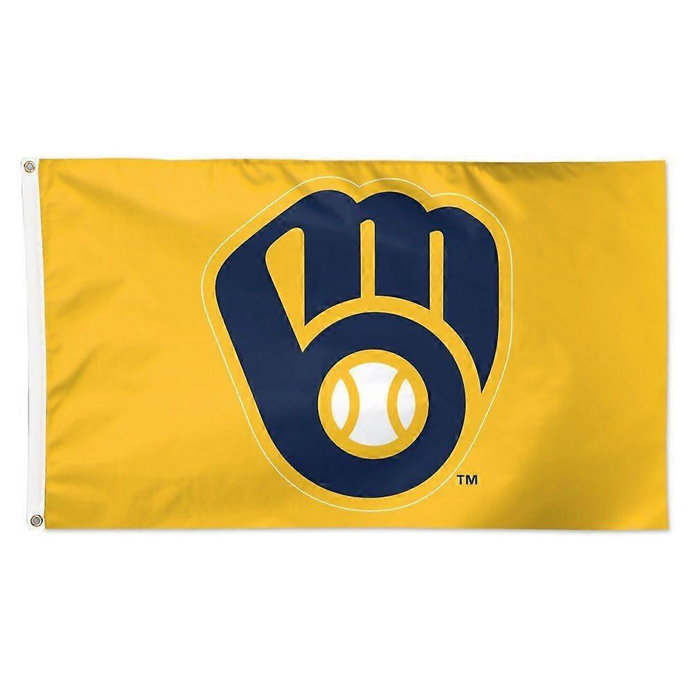 Milwaukee Baseball Team Yellow Flag Banner RL0914