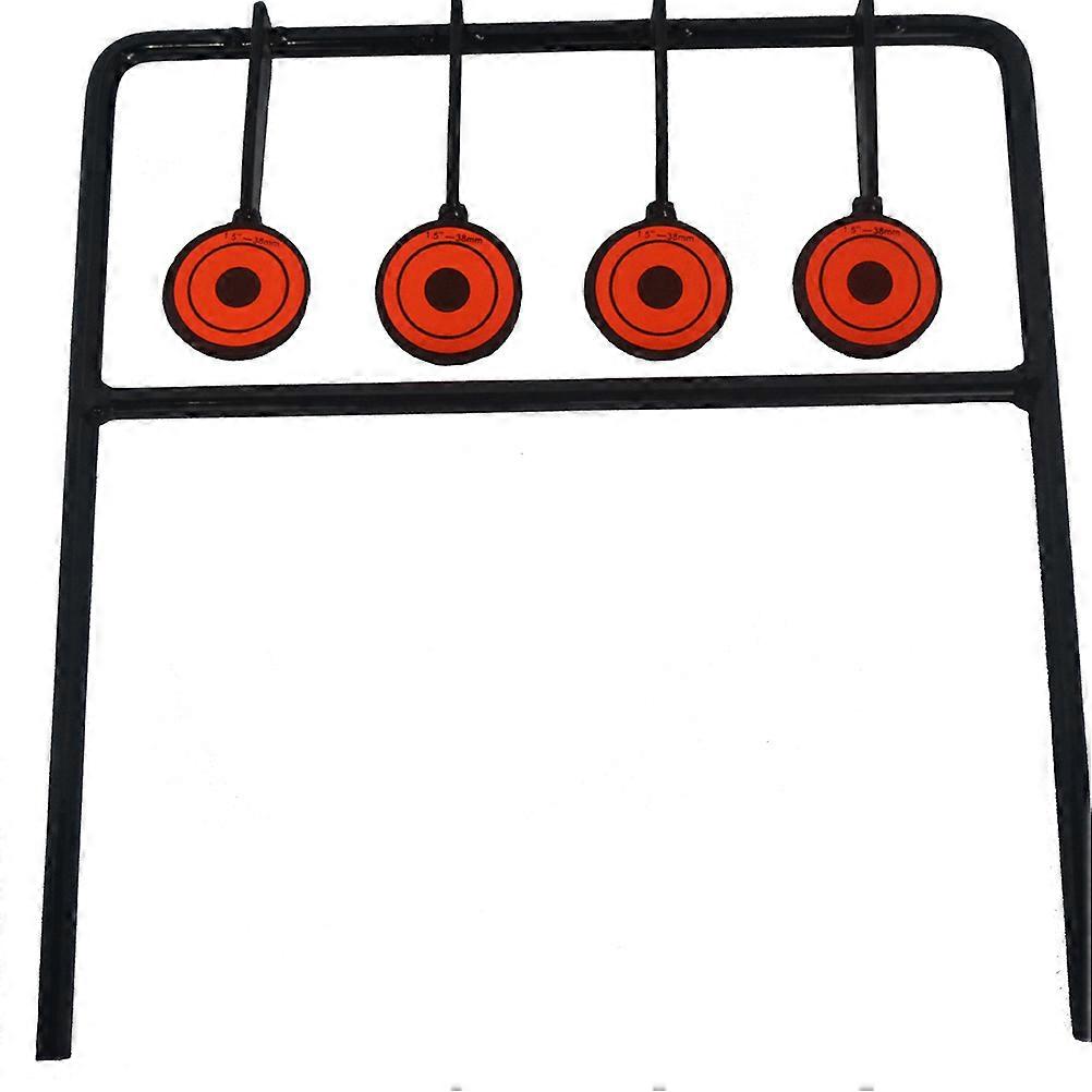 Shooting Iron Target for Practice Four Head Hunting Exercise