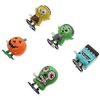 5Pcs Halloween Wind Up Walking Toys Clockwork Feature for Kids