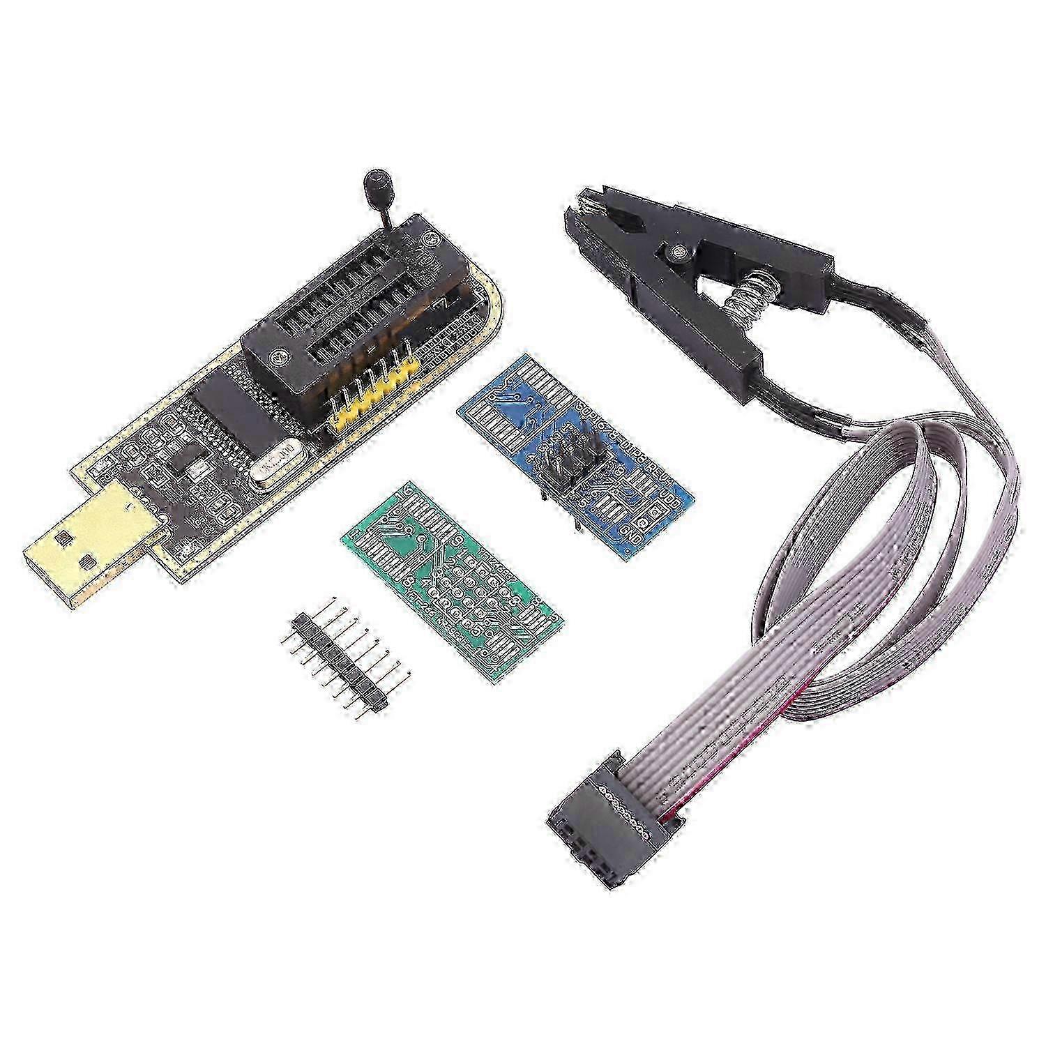 CH341A/USB Programmer Flasher Programmable SOP8 for 24/25 Series Chip 2025