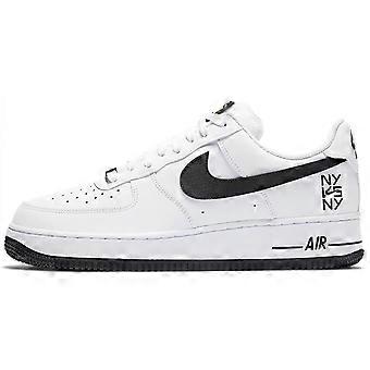 Nike Air Force 1 Low Ny Vs. Ny White Black 2020 CW7297-100