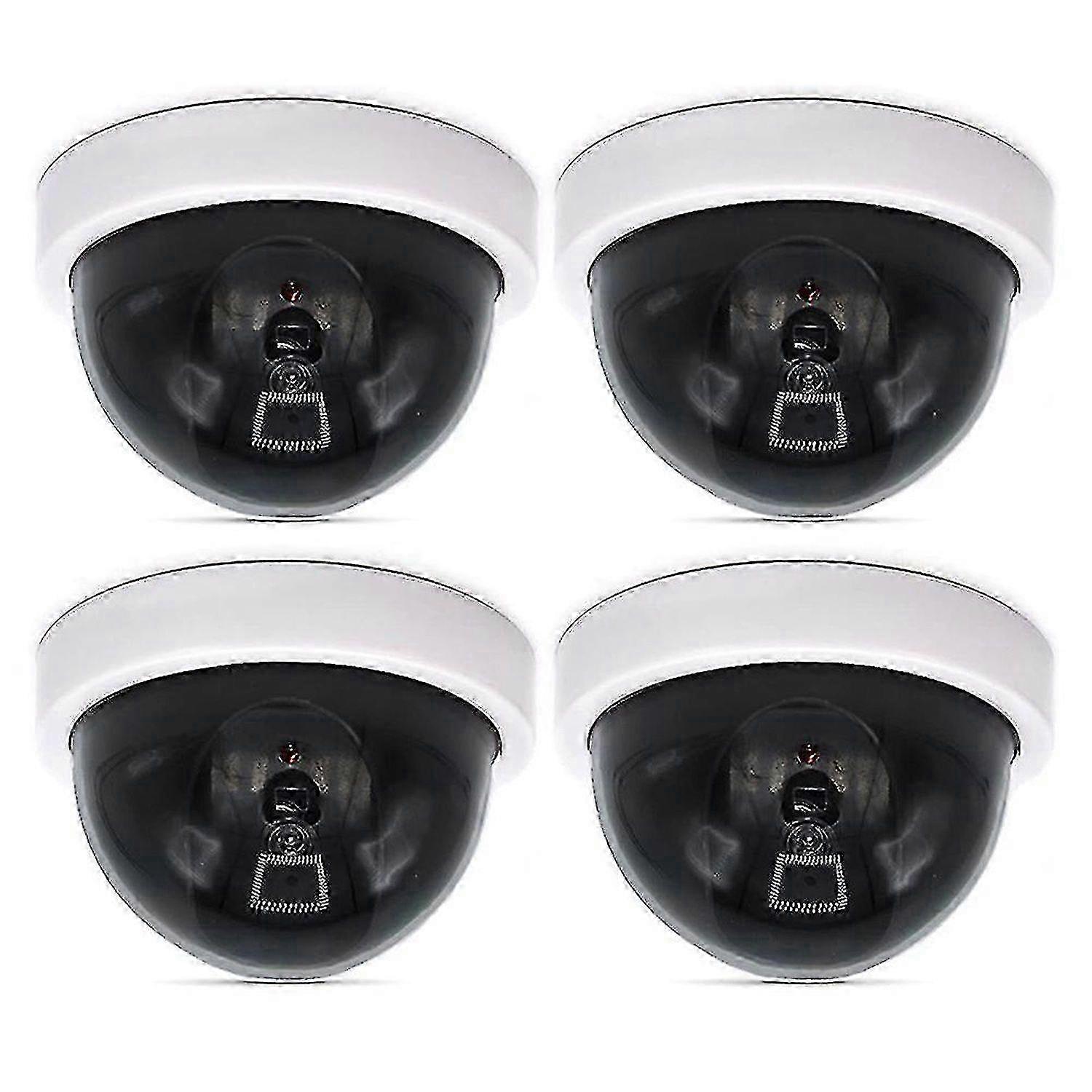 4 Pack Compact Dummy Dome Security Cameras