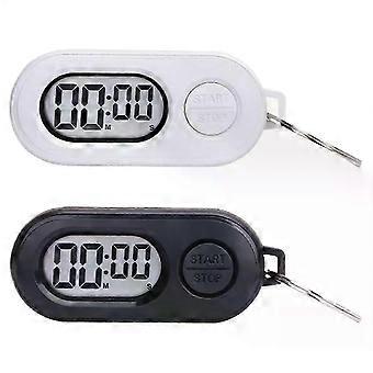 Chronomètre R9, porte-clés minuteur, compatible avec les appareils de sport, écran LCD, compte à rebours multifonctionnel, idéal pour les athlètes et les enseignants.