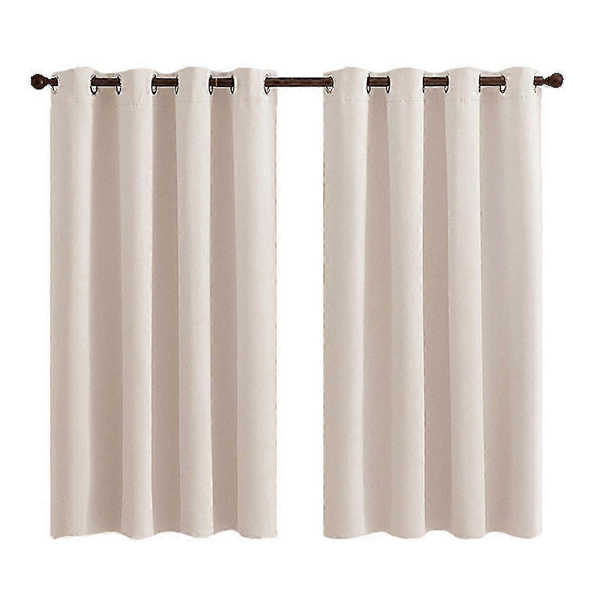 Double-Layer Blackout Curtains 54 Inch