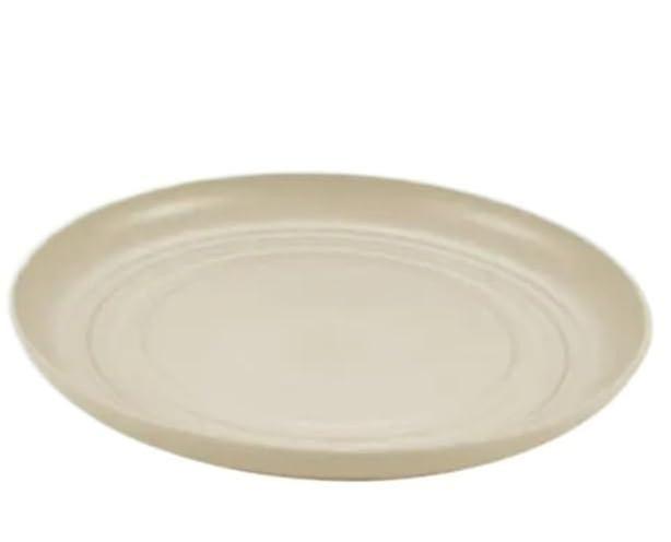 Elegant 15cm Round Reusable Plate Set