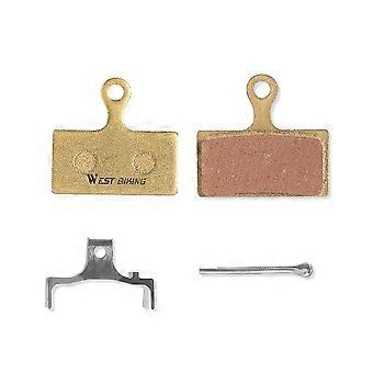 Bike Disc Brake Pads Copper-Based Semi-Metal Brake Pad Wear Resistant Brake Parts for Mountain BikeYMQX)
