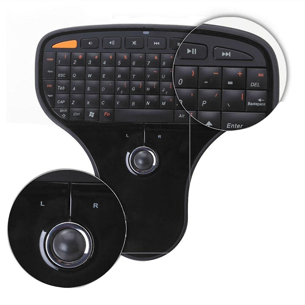 N5901 Mini Wireless Remote Keyboard Air Mouse With Trackball Ultra-light Multimedia Control Function For Android Tv Box