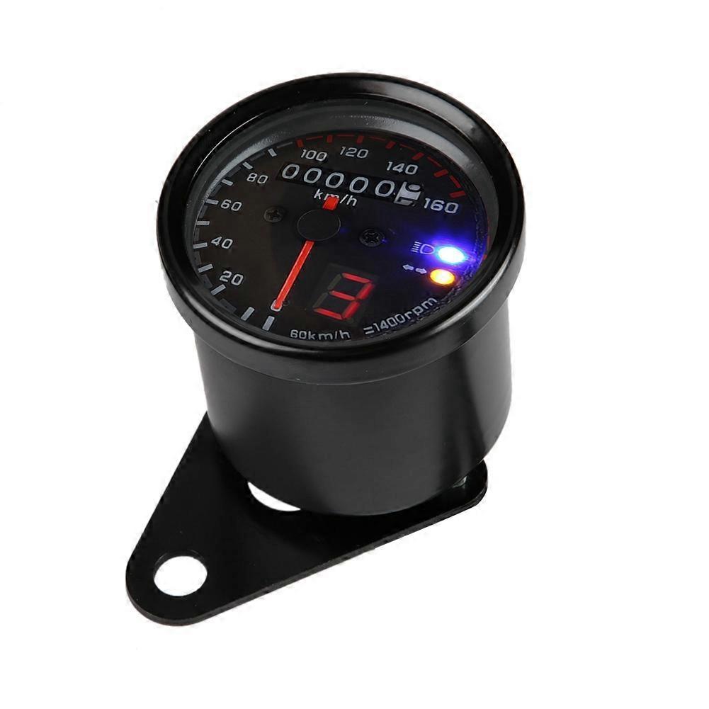 DC12V Universal Motorcycle ATV LED Backlight Odometer Speedometer Miles Meter Gauge