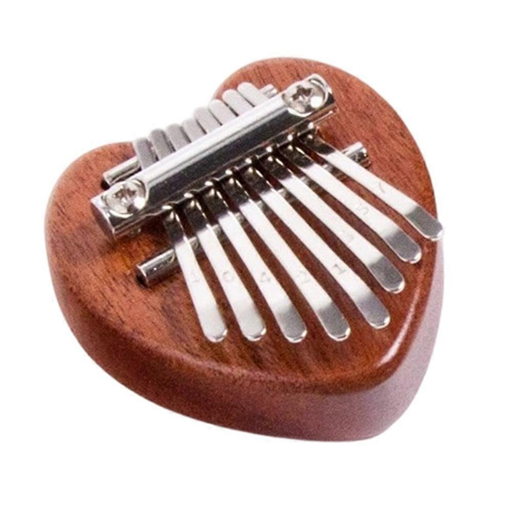 Mini 8-Key Thumb Piano Wood