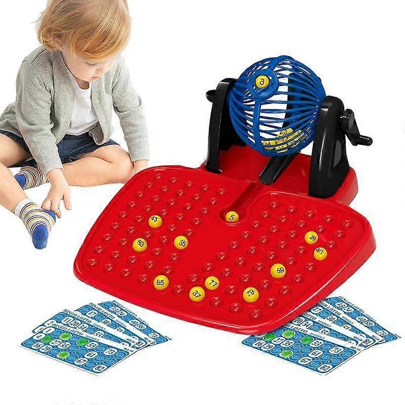 Durable ABS Bingo Game With Manual Drum