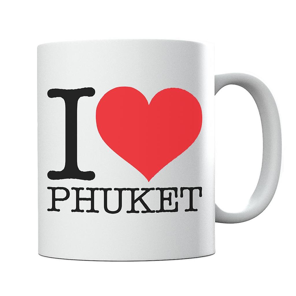 I Love Phuket Mug