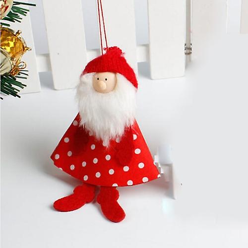 2 Pcs Creative Christmas Tree Pendant Ornament