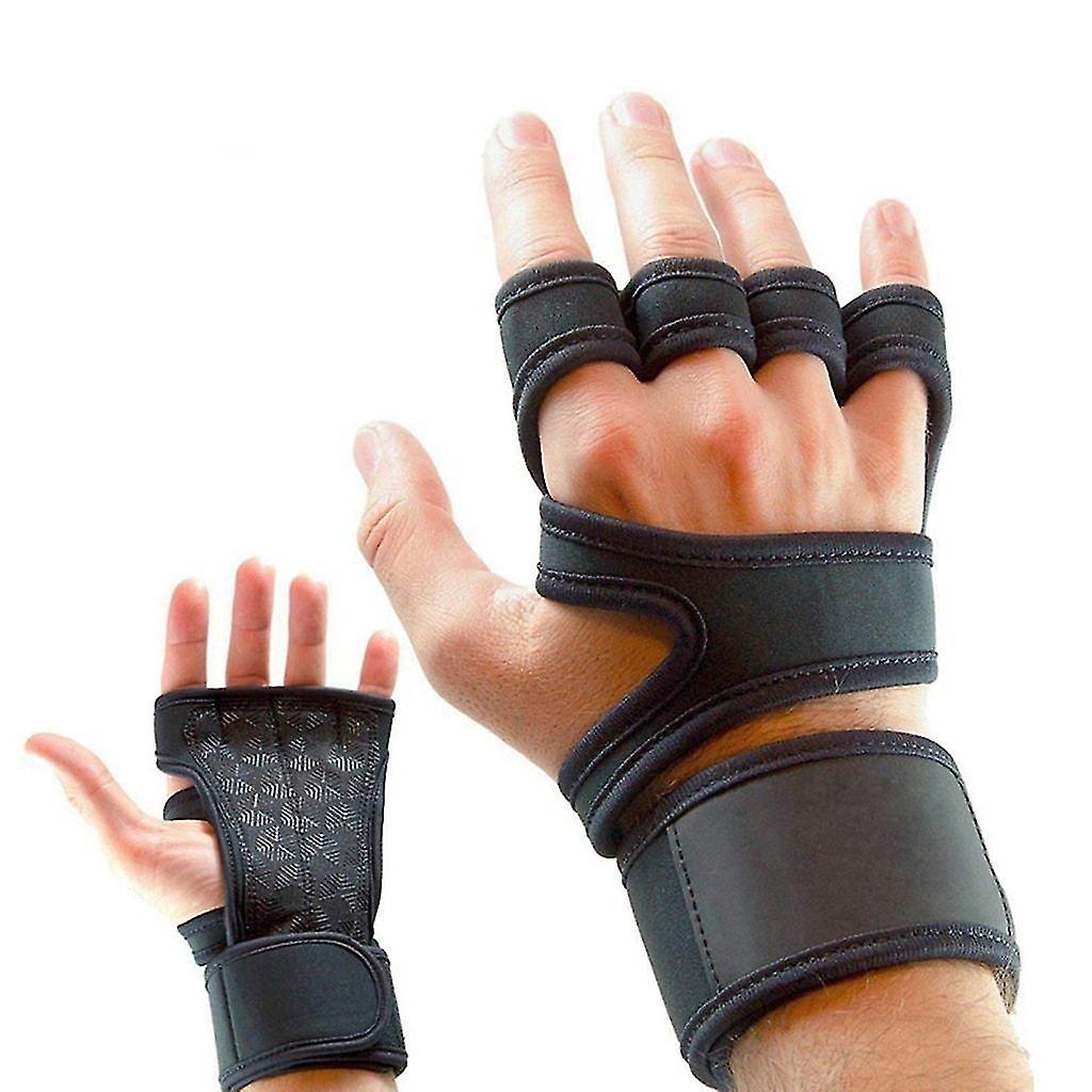 Bodybuilding Power Weight Lifting Gloves_y