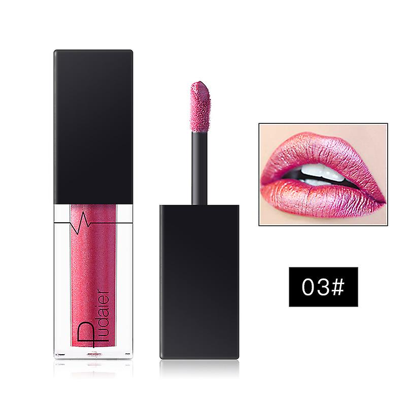 Pudaier vanntett matt blyant lipliner skinnende langvarig lipgloss leppestift Storbritannia