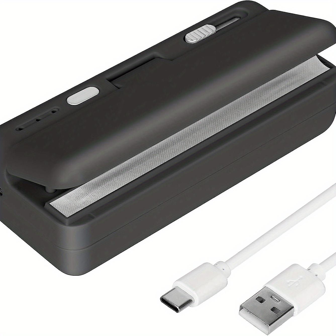 Mini Chip Bag Heat Sealer - Portable Food Seal Machine For Plastic Bags Kitchen Handheld Vacuum Sealer Small Chip Bag Resealer And Opener Hand Packet