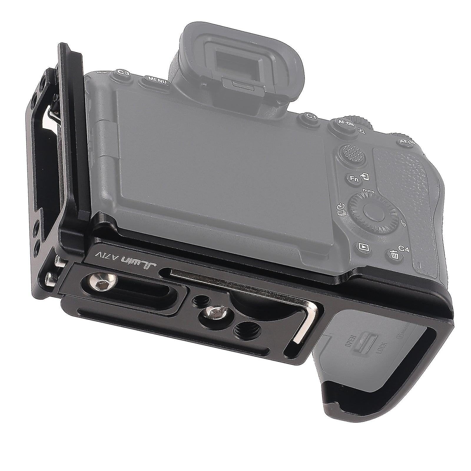 Dslr Camera L Bracket Quick Release L Plate Mount Bracket For A7m4/a7s3 Vertical Video Shooting Bracket Quick Release Plate