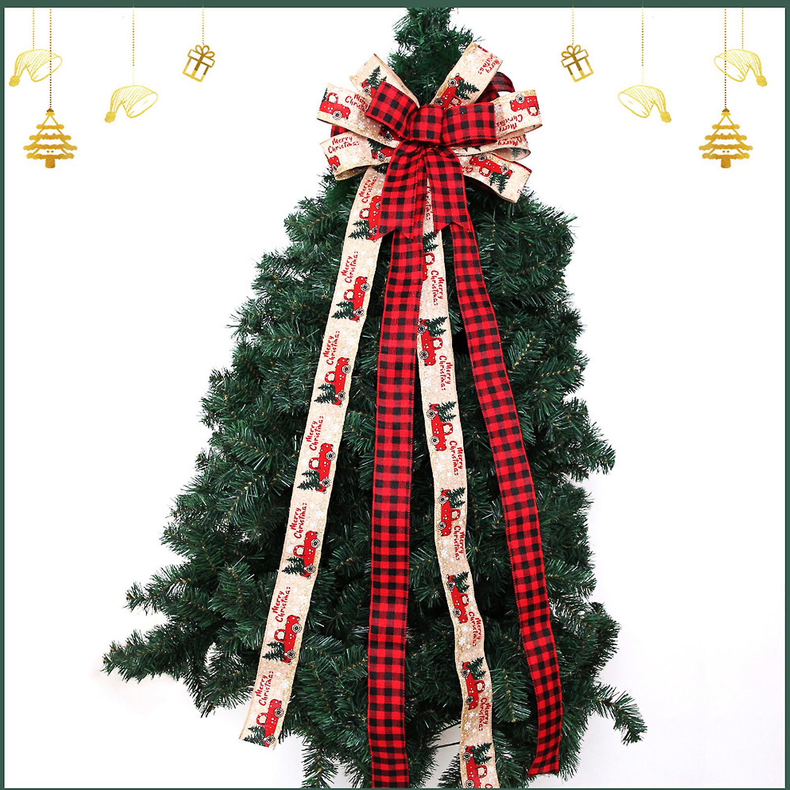 Christmas Tree Decorative Bow.