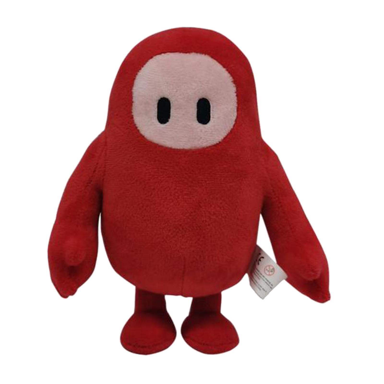 18cm Fall Guys Plush Soft Doll Stuffed Toy Game Figure Home SofaDecor Red