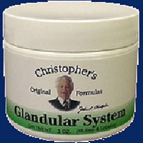 Dr. Christophers Formulas Ointment Glandular System, 2 oz (Pack of 1)