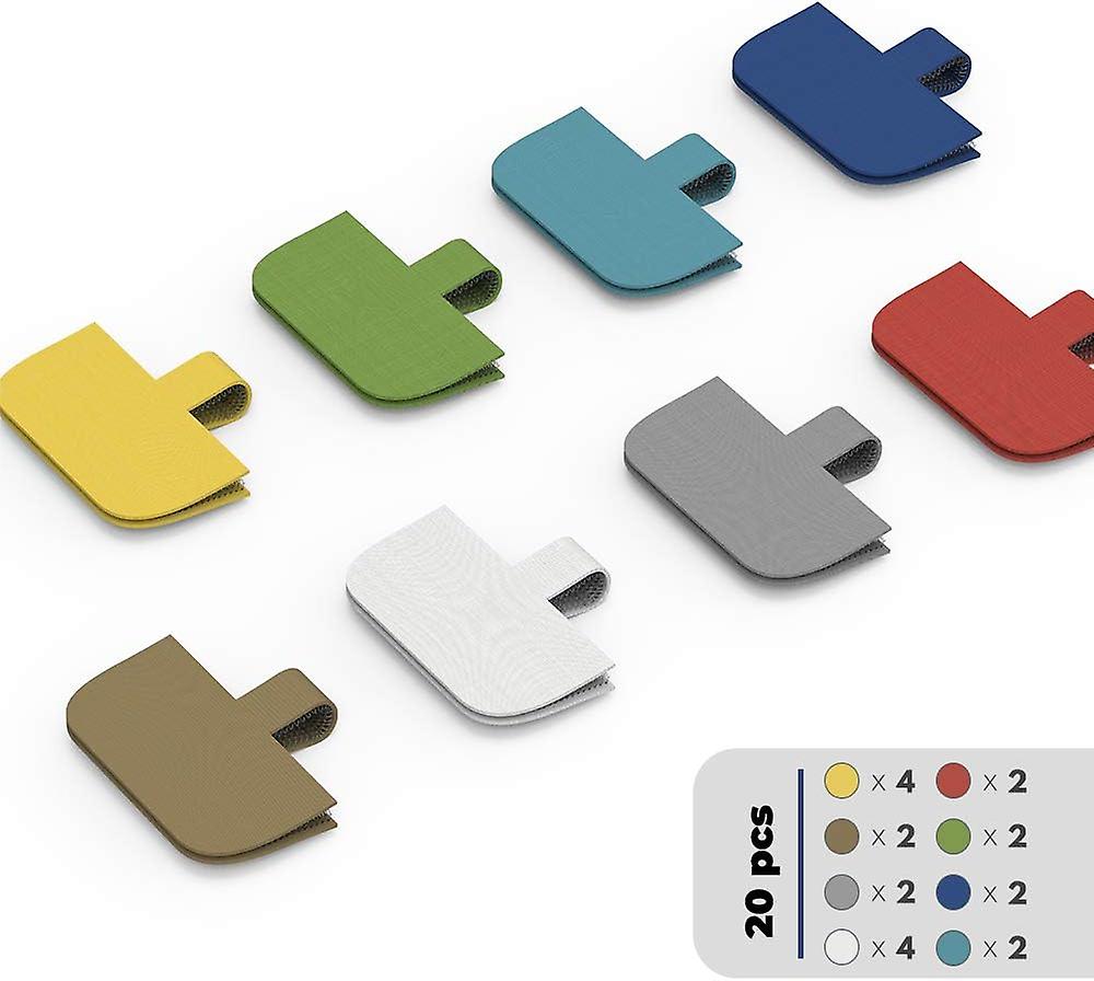 Cable Label, XIAOXI Cord Labels, Wire Labels and Wire Labels for Cable Management and Identification - 20 Pieces