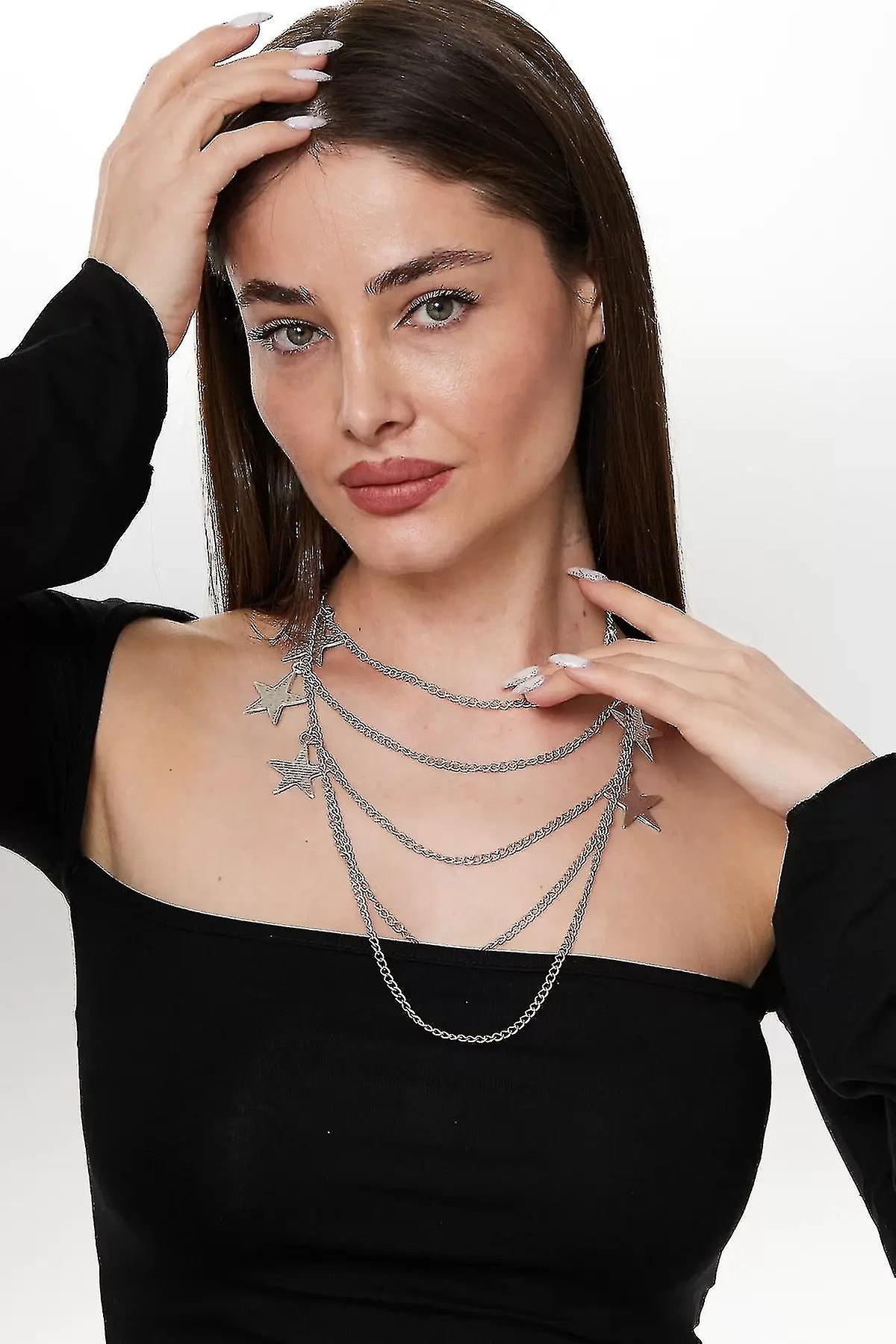 ZeyDor Triple Star Necklace 6149